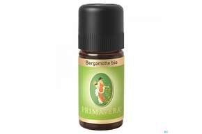 Sie sehen eine Packung Aetherische Oele Primavera Bergamotte Bio 10ml, Produktbild: 01 Aetherische Oele Primavera Bergamotte Bio 10ml, A-Nr.: 2304974 - 01
