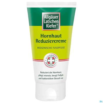 Sie sehen eine Packung Allgaeuer Latschenkiefer Hornhaut Reduzier-creme Neu 150ml, Produktbild: 03 Allgaeuer Latschenkiefer Hornhaut Reduzier-creme Neu 150ml, A-Nr.: 4834831 - 03