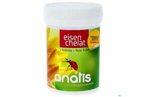 Sie sehen eine Packung Eisen Chelat Kapseln/+acerola +rote Ruebe -anatis 90st, Produktbild: 01 Eisen Chelat Kapseln/+acerola +rote Ruebe -anatis 90st, A-Nr.: 4314480 - 01