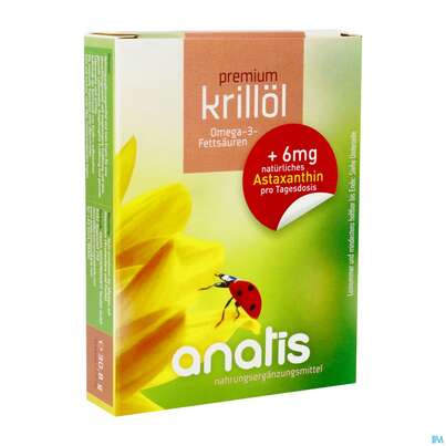 Krill Oel/premium Kapseln Anatis +astaxanthin 40st, A-Nr.: 4314540 - 02