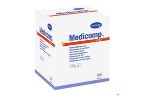 Medicomp/extra Vliesstoff-kompressen 6fach/unsteril 10x 20cm 100st, A-Nr.: 1652118 - 01