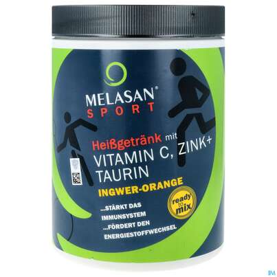 Melasan/sport Sportgetraenk Heissgetraenk Vit C +zink +taurin 650g, A-Nr.: 4577564 - 01