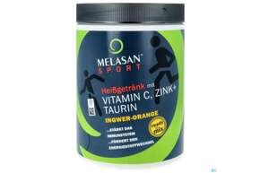 Melasan/sport Sportgetraenk Heissgetraenk Vit C +zink +taurin 650g, A-Nr.: 4577564 - 01