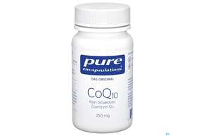 Sie sehen eine Packung Pure Encapsulations Coq10 250mg 30 Kapseln, Produktbild: 01 Pure Encapsulations Coq10 250mg 30 Kapseln, A-Nr.: 2382454 - 01