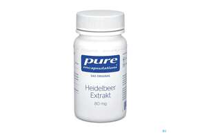 Sie sehen eine Packung Pure Encapsulations Heidelbeer Extrakt 60 Kapseln, Produktbild: 01 Pure Encapsulations Heidelbeer Extrakt 60 Kapseln, A-Nr.: 2310615 - 01