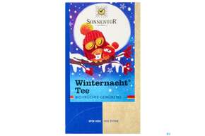 Sie sehen eine Packung Sonnentor Tee/bio Winternacht Beutel 02306 18st, Produktbild: 01 Sonnentor Tee/bio Winternacht Beutel 02306 18st, A-Nr.: 3390881 - 01