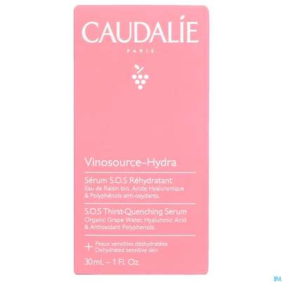 Caudalie Vinosource/hydra S.o.s Serum Hydratisierend 30ml, A-Nr.: 3969552 - 01