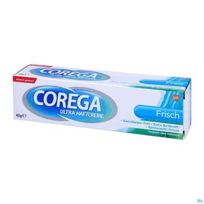 Corega Ultra Haftcreme Frisch 40g, A-Nr.: 0155116 - 02