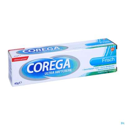 Corega Ultra Haftcreme Frisch 40g, A-Nr.: 0155116 - 03