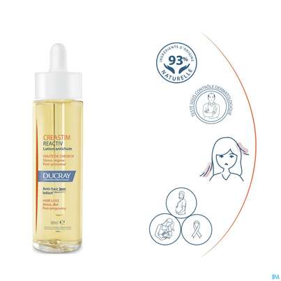 Sie sehen eine Packung Ducray Creastim Anti Haarausfall Intensivlotion Reactiv Neu 60ml, Produktbild: 21 Ducray Creastim Anti Haarausfall Intensivlotion Reactiv Neu 60ml, A-Nr.: 5693456 - 21