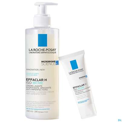 La Roche Posay Akne/mischhaut Effaclar H Iso-biome Reinigung 390ml, A-Nr.: 5593855 - 02