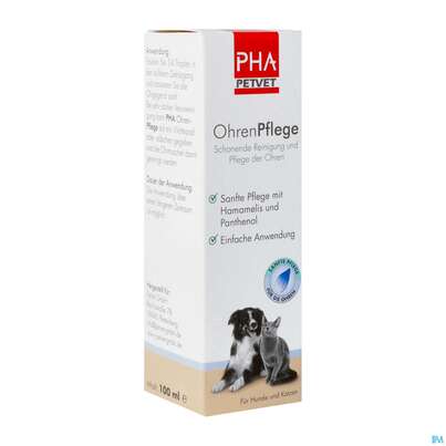 Veterinaerprodukte Pha Lösung/f Hunde/katze Ohrenpflege 100ml, A-Nr.: 4235036 - 02