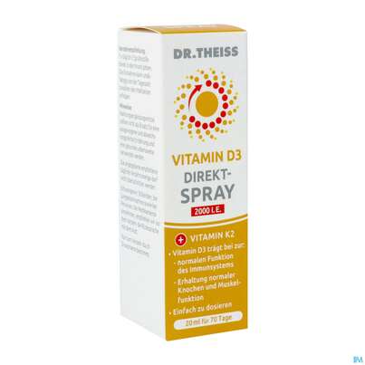 Vitamin D3 Spray Direkt -dr.theiss 20ml, A-Nr.: 5427571 - 02