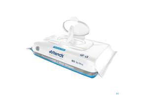 Sie sehen eine Packung Attends/care Pflege Feuchttuecher +box 80st, Produktbild: 01 Attends/care Pflege Feuchttuecher +box 80st, A-Nr.: 2077231 - 01