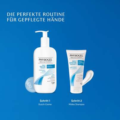 Sie sehen eine Packung PHYSIOGEL® Daily Moisture Therapy Handwaschlotion, Produktbild: 05 PHYSIOGEL® Daily Moisture Therapy Handwaschlotion, A-Nr.: 5460284 - 05