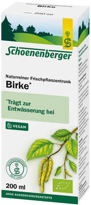 Naturreiner Bio-Frischpflanzentrunk Birke, A-Nr.: 2579211 - 01