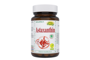 Sie sehen eine Packung Astaxanthin BIO Kapseln, Produktbild: 01 Astaxanthin BIO Kapseln, A-Nr.: 5927871 - 01