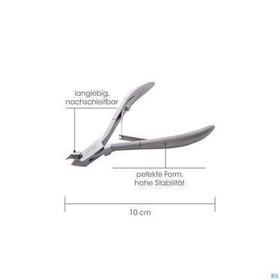 Sie sehen eine Packung Hautzange Canal Rostfrei/schneide 5mm 10cm 3020- 1st, Produktbild: 02 Hautzange Canal Rostfrei/schneide 5mm 10cm 3020- 1st, A-Nr.: 4786397 - 02