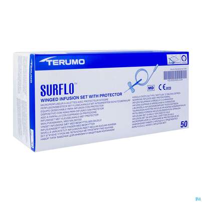 Injektionsspritzen U.zubeh. Butterfly/safety Perfusionsbesteck Surshield Surflo 21g 0,8x 50st, A-Nr.: 4172695 - 02