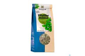 Sie sehen eine Packung Sonnentor Tee/bio Pfefferminze Lose 00209 50g, Produktbild: 01 Sonnentor Tee/bio Pfefferminze Lose 00209 50g, A-Nr.: 3388080 - 01