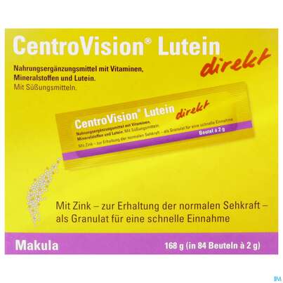 Lutein Direkt Granulat Centrovision 84st, A-Nr.: 5275463 - 01