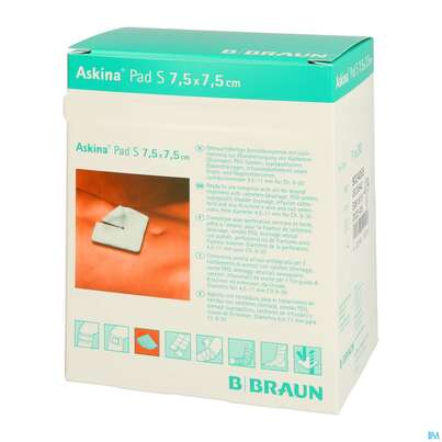 Askina Pad S 7,5x 7,5cm 30st, A-Nr.: 3091405 - 03