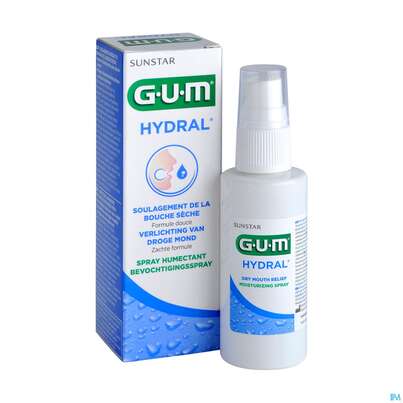 Gum Pflege B.mundtrockenheit Hydral Feuchtigk.spray 6010 50ml, A-Nr.: 4335950 - 03