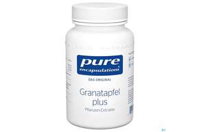 Sie sehen eine Packung Pure Encapsulations Granatapfel Plus 60 Kapseln, Produktbild: 01 Pure Encapsulations Granatapfel Plus 60 Kapseln, A-Nr.: 3741470 - 01