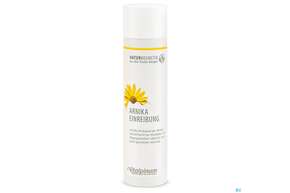 Sie sehen eine Packung Arnika Einreibung Naturkosmetik 500ml, Produktbild: 01 Arnika Einreibung Naturkosmetik 500ml, A-Nr.: 5717671 - 01