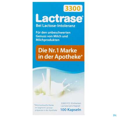 Lactrase Kapseln 3.300 Fcc -pro Natura Vegetarisch 100st, A-Nr.: 4545498 - 01