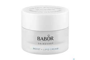 Sie sehen eine Packung Babor Skinovage/moisturizing Moist +lipid Cream 40123 50ml, Produktbild: 01 Babor Skinovage/moisturizing Moist +lipid Cream 40123 50ml, A-Nr.: 5578436 - 01