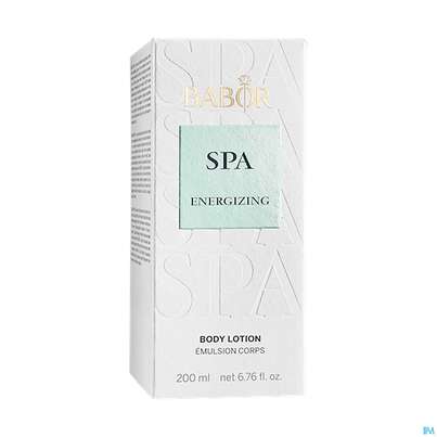 Sie sehen eine Packung Babor Spa Energizing Body Lotion 40067 200ml, Produktbild: 03 Babor Spa Energizing Body Lotion 40067 200ml, A-Nr.: 5579884 - 03