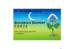 Baldrian Dispert Forte Drag 25st, A-Nr.: 1257706 - 01