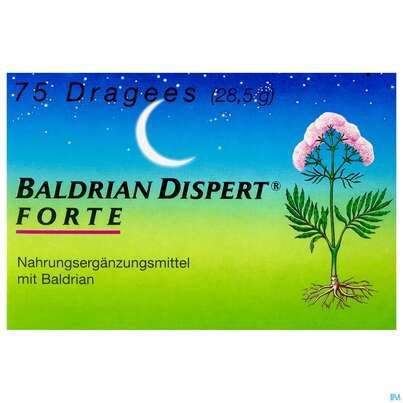 Baldrian Dispert Forte Drag 75st, A-Nr.: 1257712 - 01