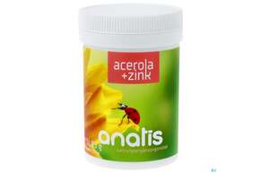 Sie sehen eine Packung Acerola Kapseln +zink Anatis 90st, Produktbild: 01 Acerola Kapseln +zink Anatis 90st, A-Nr.: 4314310 - 01