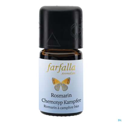 Aetherische Oele Farfalla Rosmarin Chemotyp Kampfer Bio 5ml, A-Nr.: 5675553 - 01