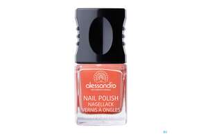 Sie sehen eine Packung Alessandro Nagellack 181 Peachy Cinderella 10ml, Produktbild: 01 Alessandro Nagellack 181 Peachy Cinderella 10ml, A-Nr.: 4626334 - 01