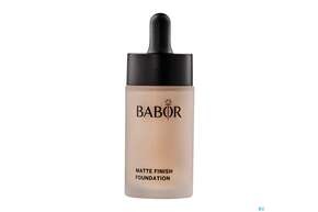 Sie sehen eine Packung Babor Foundation Matte Finish 04 64510 30ml, Produktbild: 01 Babor Foundation Matte Finish 04 64510 30ml, A-Nr.: 5580717 - 01