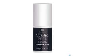 Sie sehen eine Packung Alessandro Striplac Midnight Black 8ml, Produktbild: 01 Alessandro Striplac Midnight Black 8ml, A-Nr.: 5191140 - 01