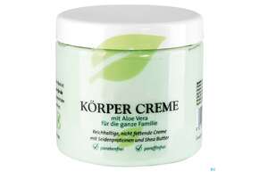 Sie sehen eine Packung Aloe Vera Koerpercreme Gewusst Wie 600ml, Produktbild: 01 Aloe Vera Koerpercreme Gewusst Wie 600ml, A-Nr.: 4111038 - 01