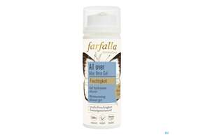 Sie sehen eine Packung Aloe Vera Gel Farfalla Allover Feuchtig- Keitsspendend 50ml, Produktbild: 01 Aloe Vera Gel Farfalla Allover Feuchtig- Keitsspendend 50ml, A-Nr.: 4860308 - 01