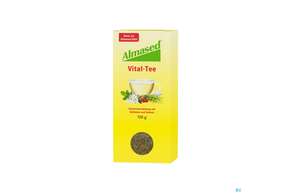 Sie sehen eine Packung Almased Vital-tee 100g, Produktbild: 01 Almased Vital-tee 100g, A-Nr.: 4379574 - 01