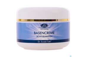 Sie sehen eine Packung Basen Creme Licht Quanten Dr.ewald Toeth 150ml, Produktbild: 01 Basen Creme Licht Quanten Dr.ewald Toeth 150ml, A-Nr.: 2724127 - 01