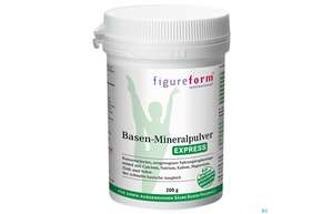 Sie sehen eine Packung Basen Mineral Pulver Express Figureform Orig. 200g, Produktbild: 01 Basen Mineral Pulver Express Figureform Orig. 200g, A-Nr.: 3144455 - 01