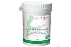 Sie sehen eine Packung Basen Pulver Korallenkalzium Figureform 70g, Produktbild: 01 Basen Pulver Korallenkalzium Figureform 70g, A-Nr.: 2721991 - 01