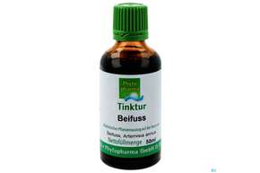 Sie sehen eine Packung Beifuss Tinktur Phytopharma 1jaehriger 50ml, Produktbild: 01 Beifuss Tinktur Phytopharma 1jaehriger 50ml, A-Nr.: 5387943 - 01