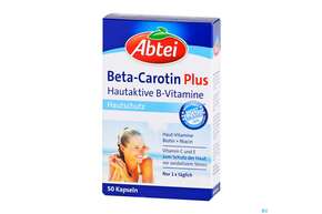 Sie sehen eine Packung Beta Carotin Kapseln -abtei 50000 50st, Produktbild: 01 Beta Carotin Kapseln -abtei 50000 50st, A-Nr.: 3747840 - 01