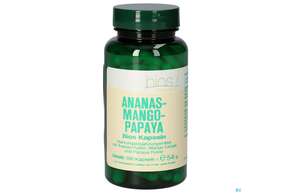Sie sehen eine Packung Bios Ananas Mango Papaya 100 Kapseln, Produktbild: 01 Bios Ananas Mango Papaya 100 Kapseln, A-Nr.: 4075822 - 01
