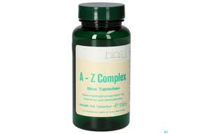 Sie sehen eine Packung Bios A-z Complex 100 Tabletten, Produktbild: 01 Bios A-z Complex 100 Tabletten, A-Nr.: 4247068 - 01