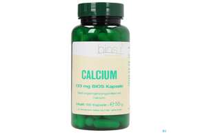 Sie sehen eine Packung Bios Calcium 133mg 100 Kapseln, Produktbild: 01 Bios Calcium 133mg 100 Kapseln, A-Nr.: 3890856 - 01